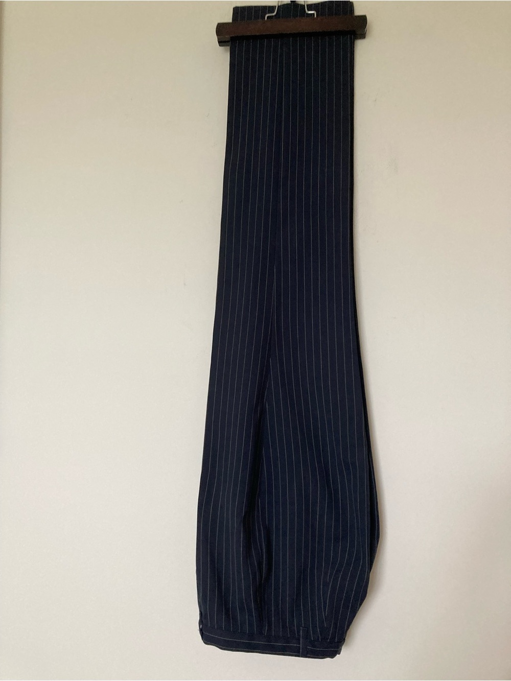 United Colors Of Benetton Navy Pinstripe Trousers
